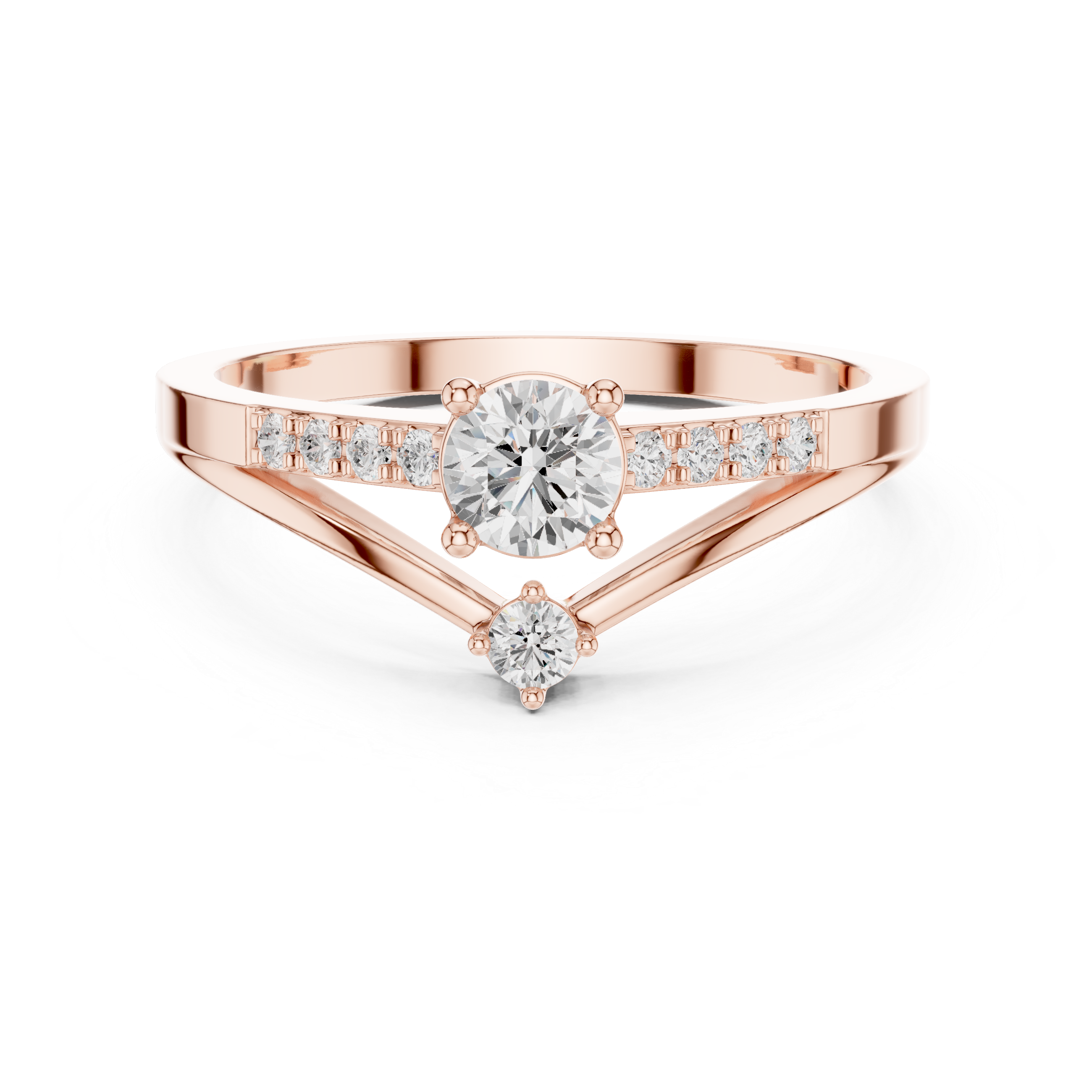 Skyline Aura Lab Grown Diamond Ring