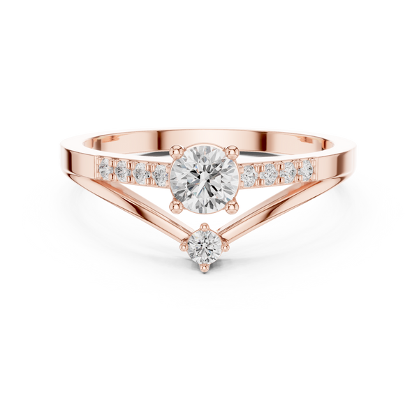 Skyline Aura Lab Grown Diamond Ring
