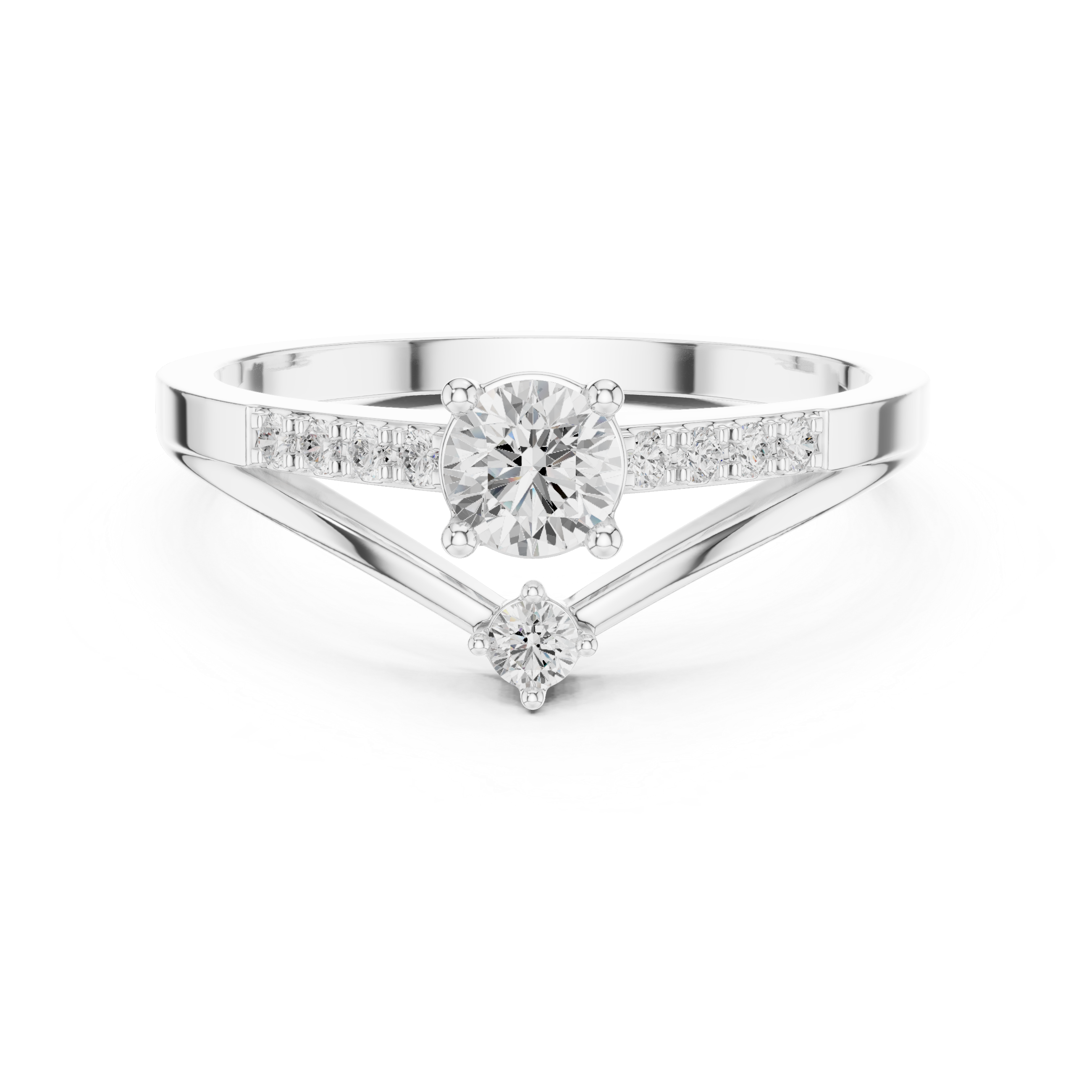 Skyline Aura Lab Grown Diamond Ring