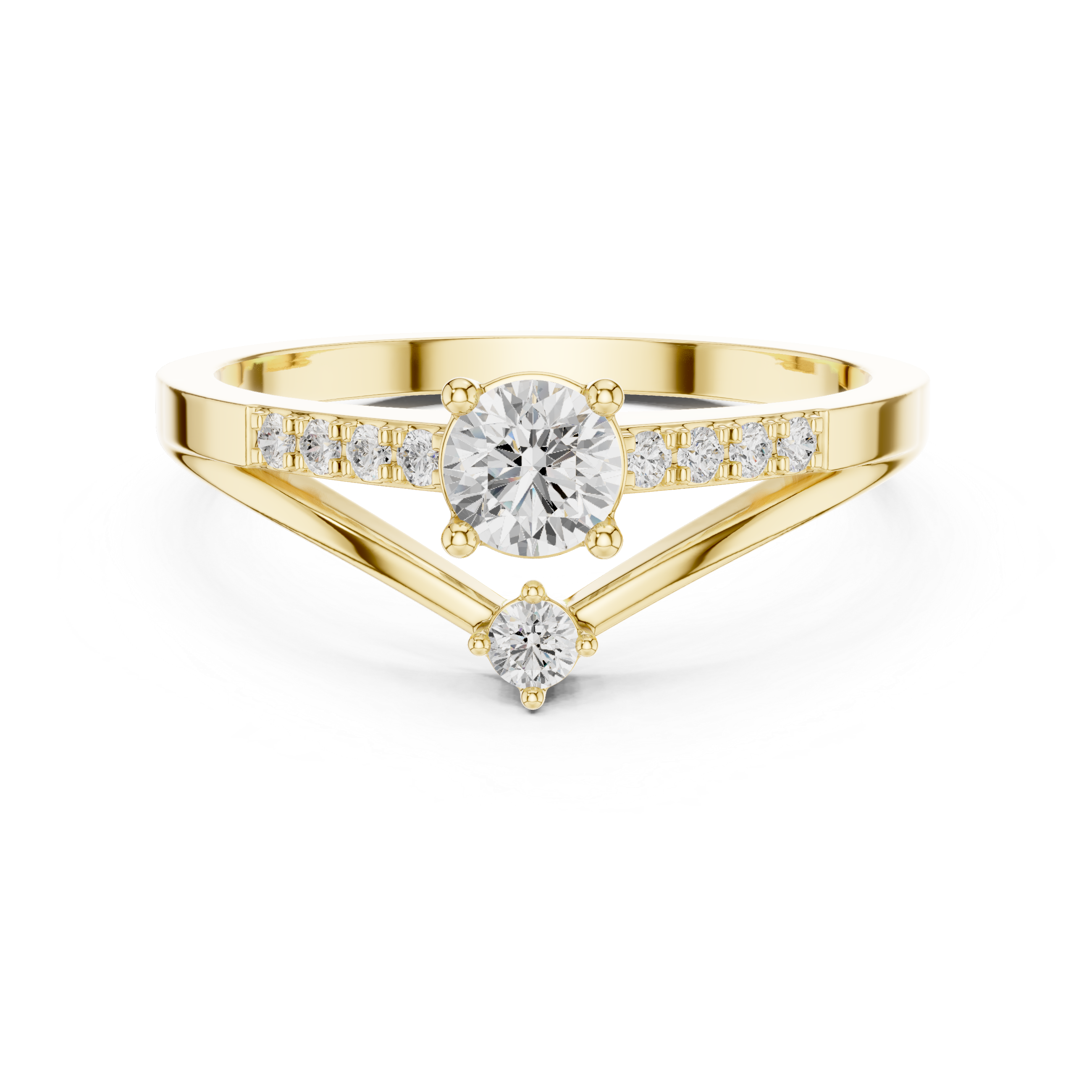 Skyline Aura Lab Grown Diamond Ring
