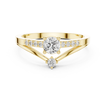 Skyline Aura Lab Grown Diamond Ring