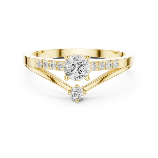 Skyline Aura Lab Grown Diamond Ring