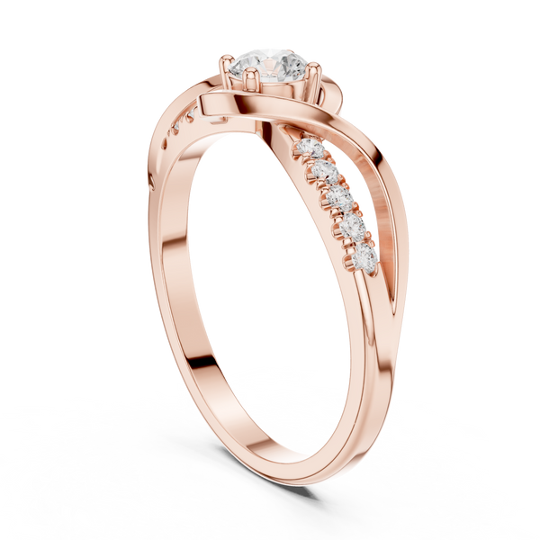 Golden Canyon Lab Grown Diamond Ring