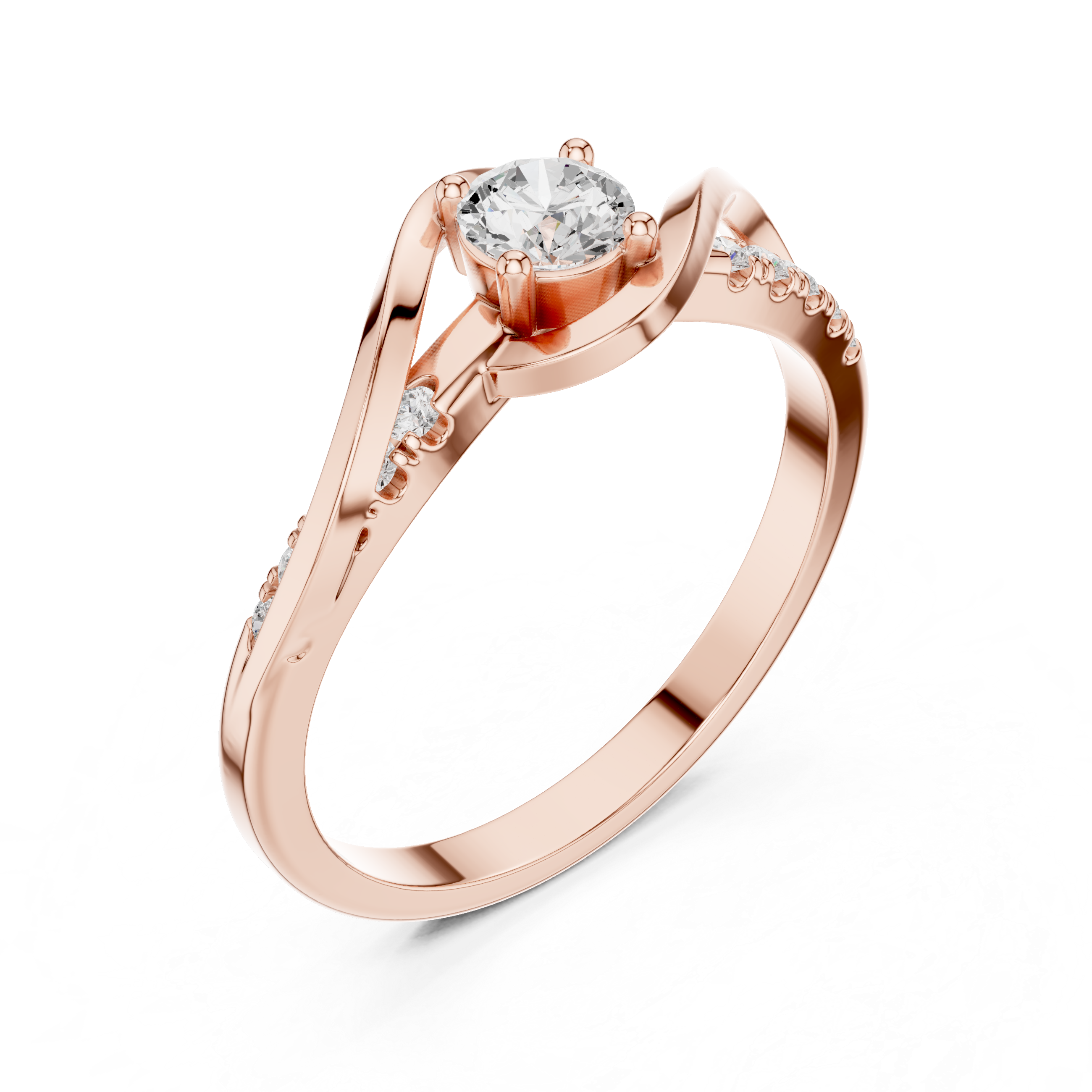 Golden Canyon Lab Grown Diamond Ring