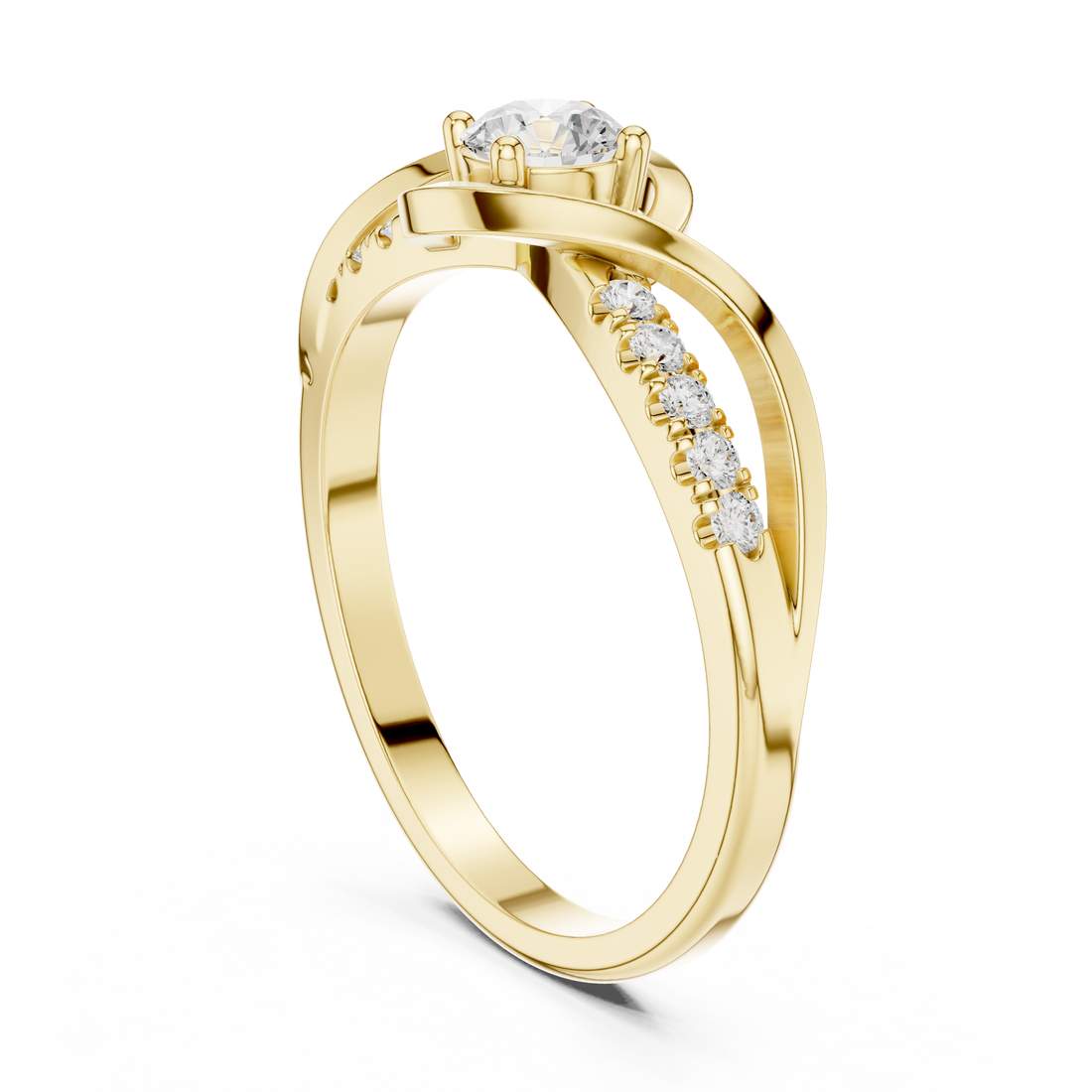 Golden Canyon Lab Grown Diamond Ring
