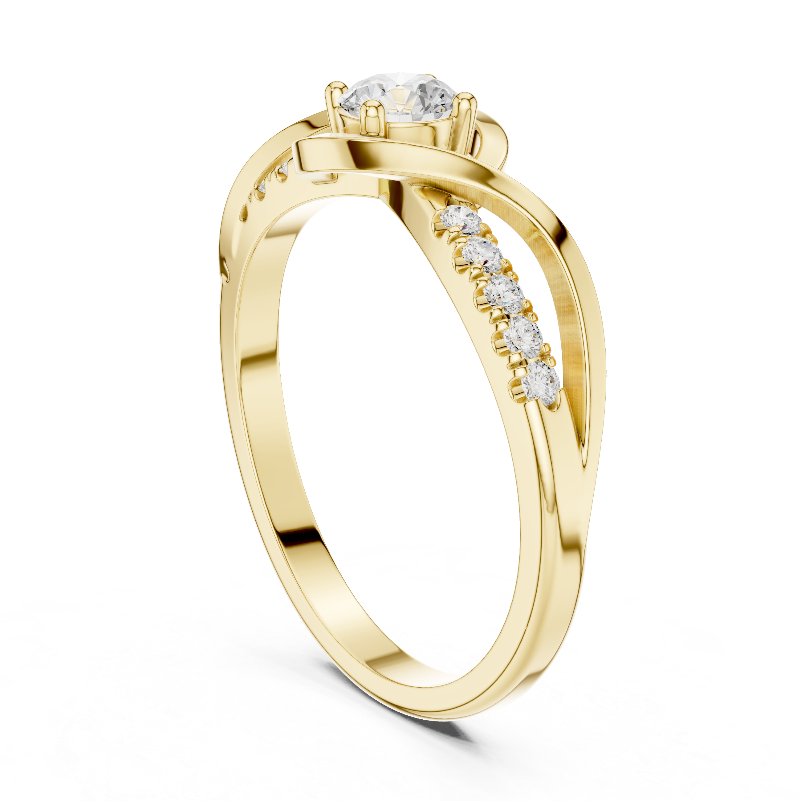Golden Canyon Lab Grown Diamond Ring