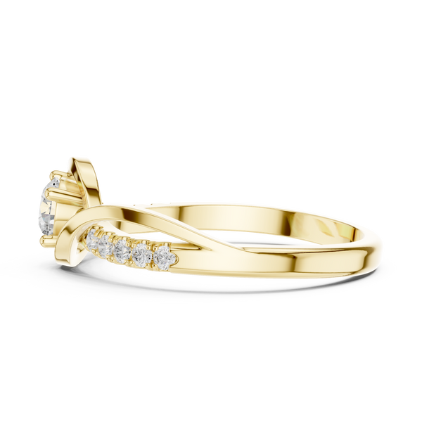 Golden Canyon Lab Grown Diamond Ring