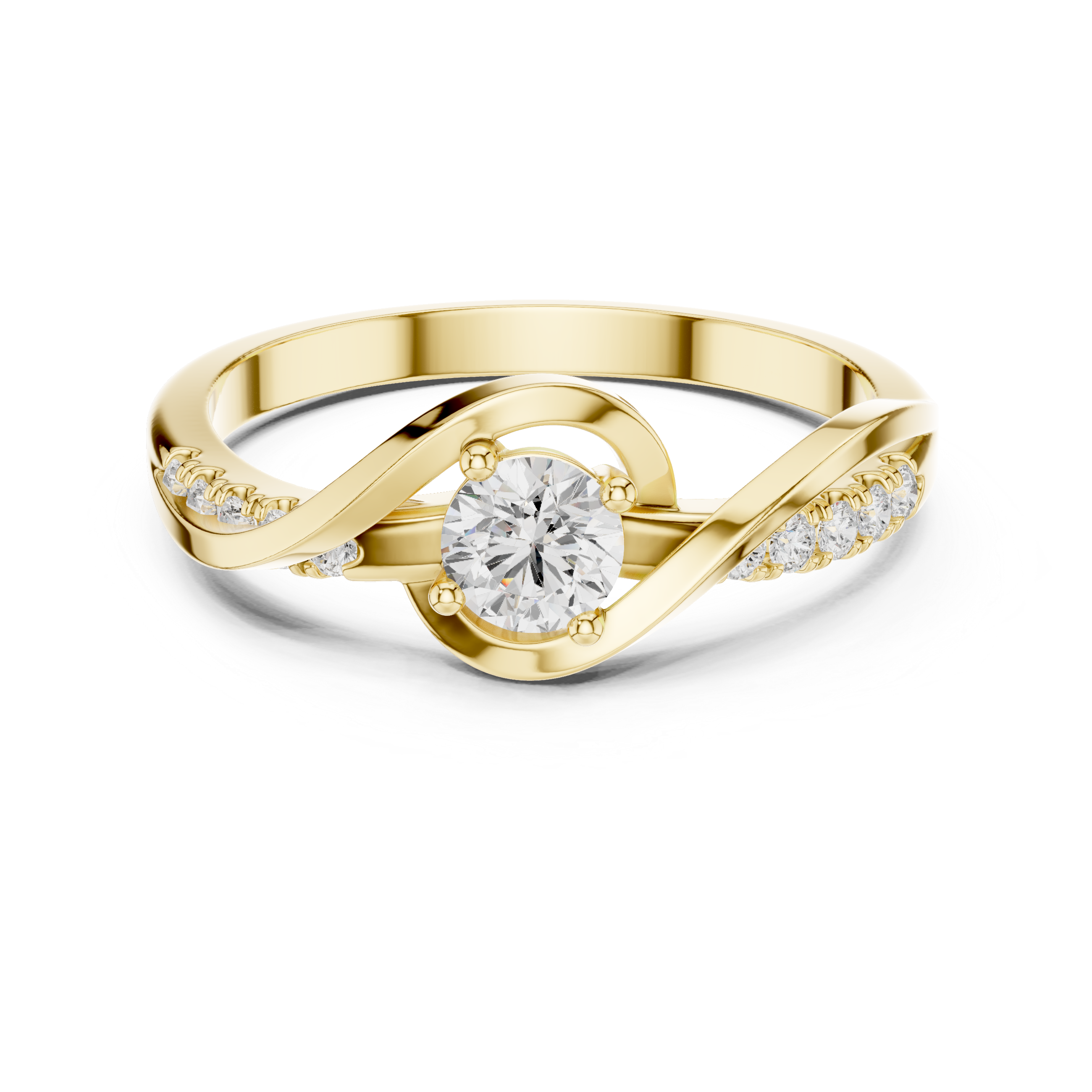 Golden Canyon Lab Grown Diamond Ring