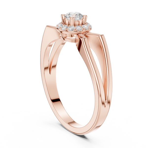 Honey Crest Lab Grown Diamond Ring
