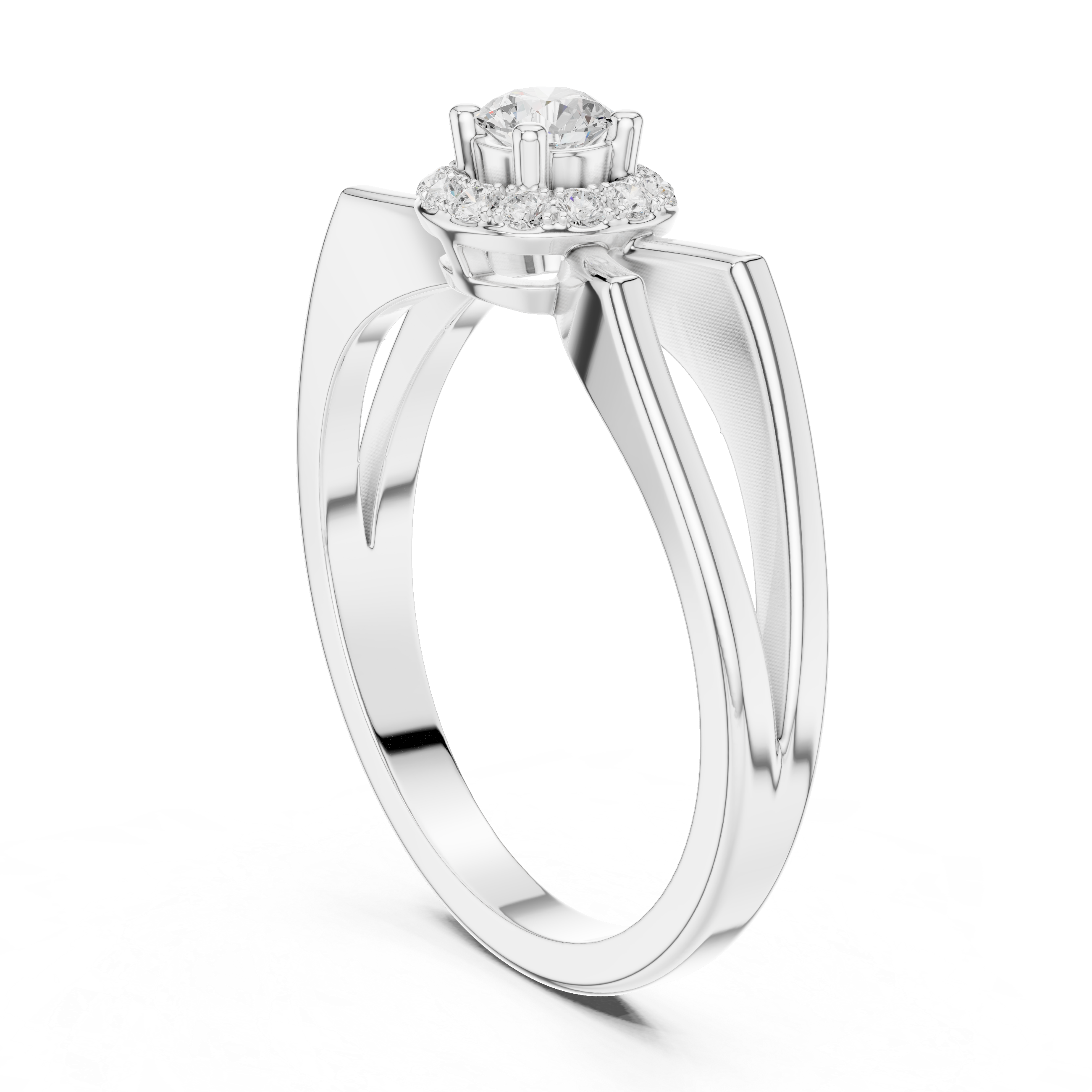 Honey Crest Lab Grown Diamond Ring