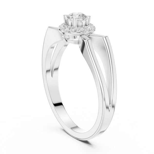 Honey Crest Lab Grown Diamond Ring
