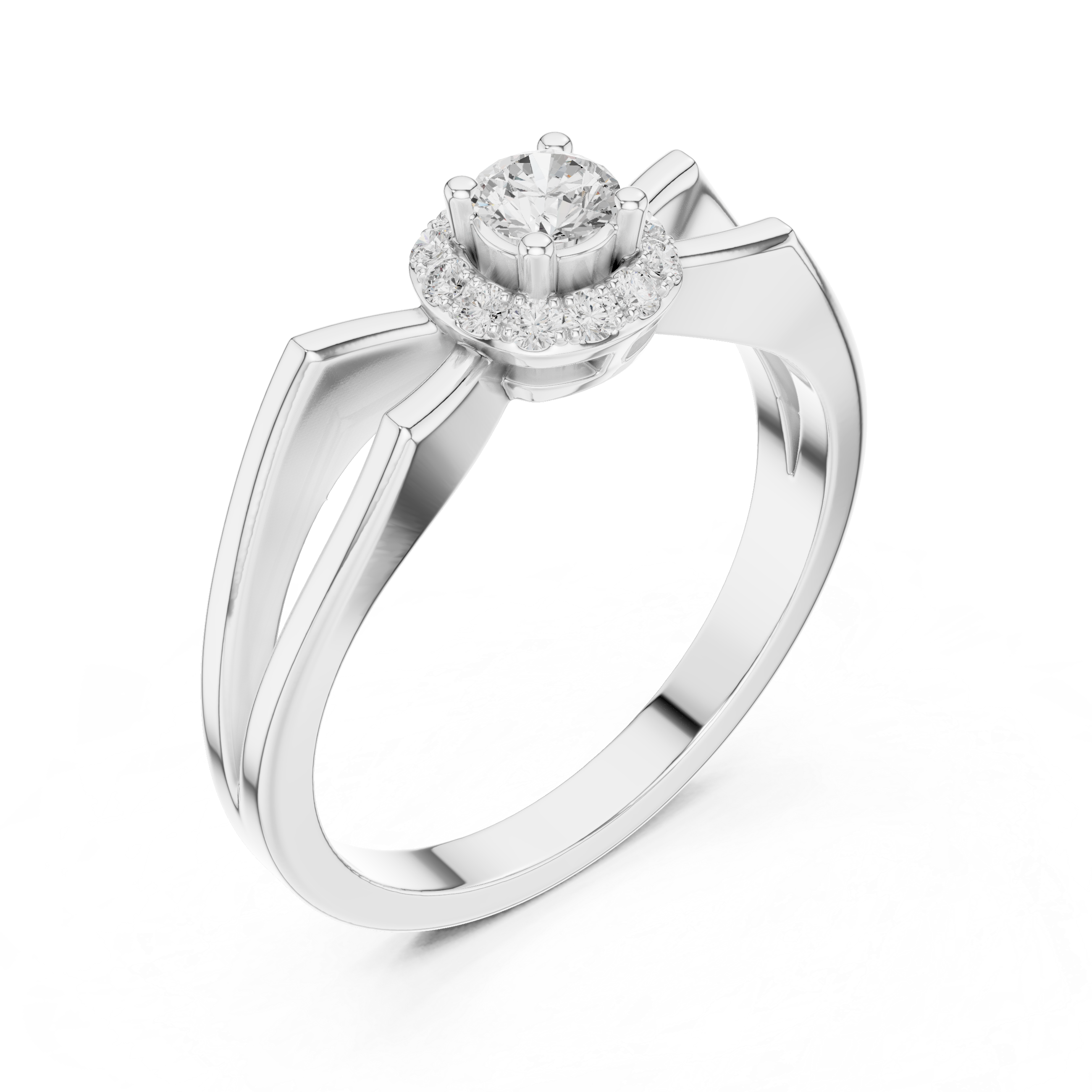 Honey Crest Lab Grown Diamond Ring