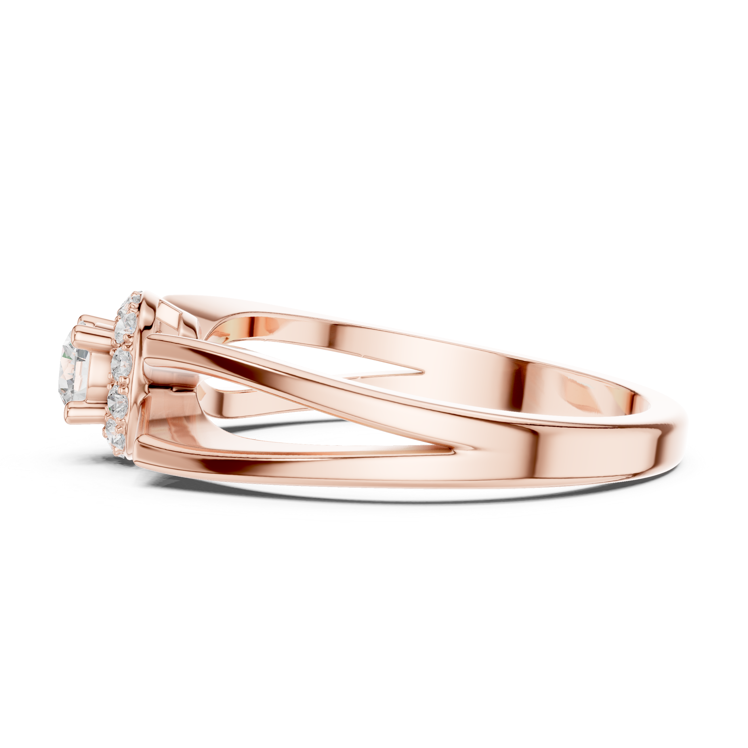 Honey Crest Lab Grown Diamond Ring