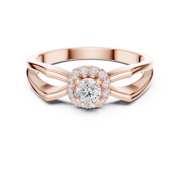 Honey Crest Lab Grown Diamond Ring