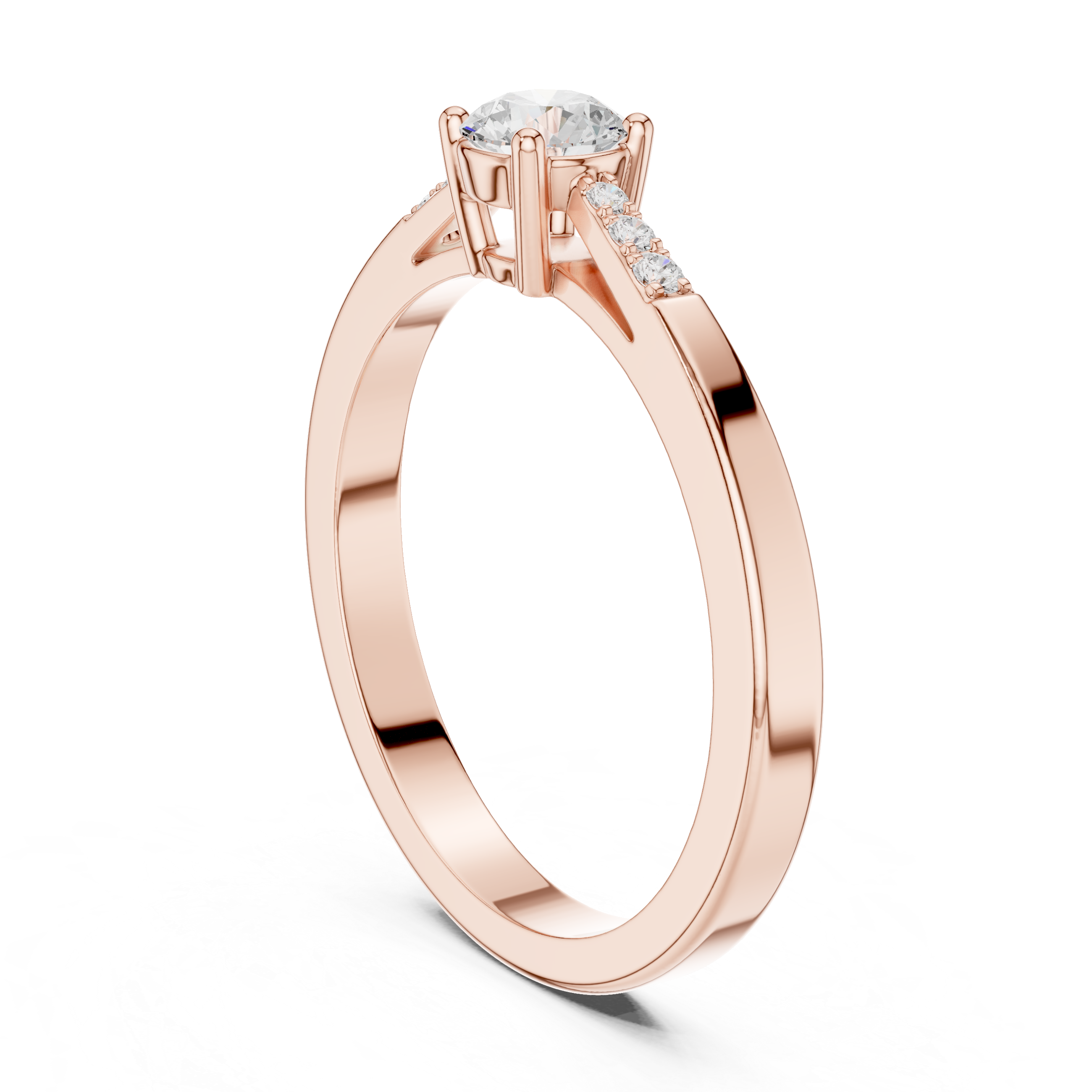 Rustic Aura Lab Grown Diamond Ring