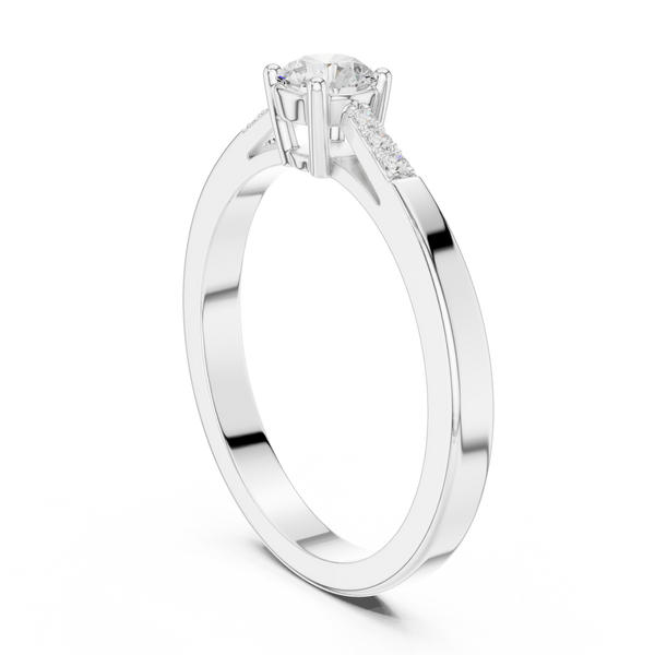 Rustic Aura Lab Grown Diamond Ring