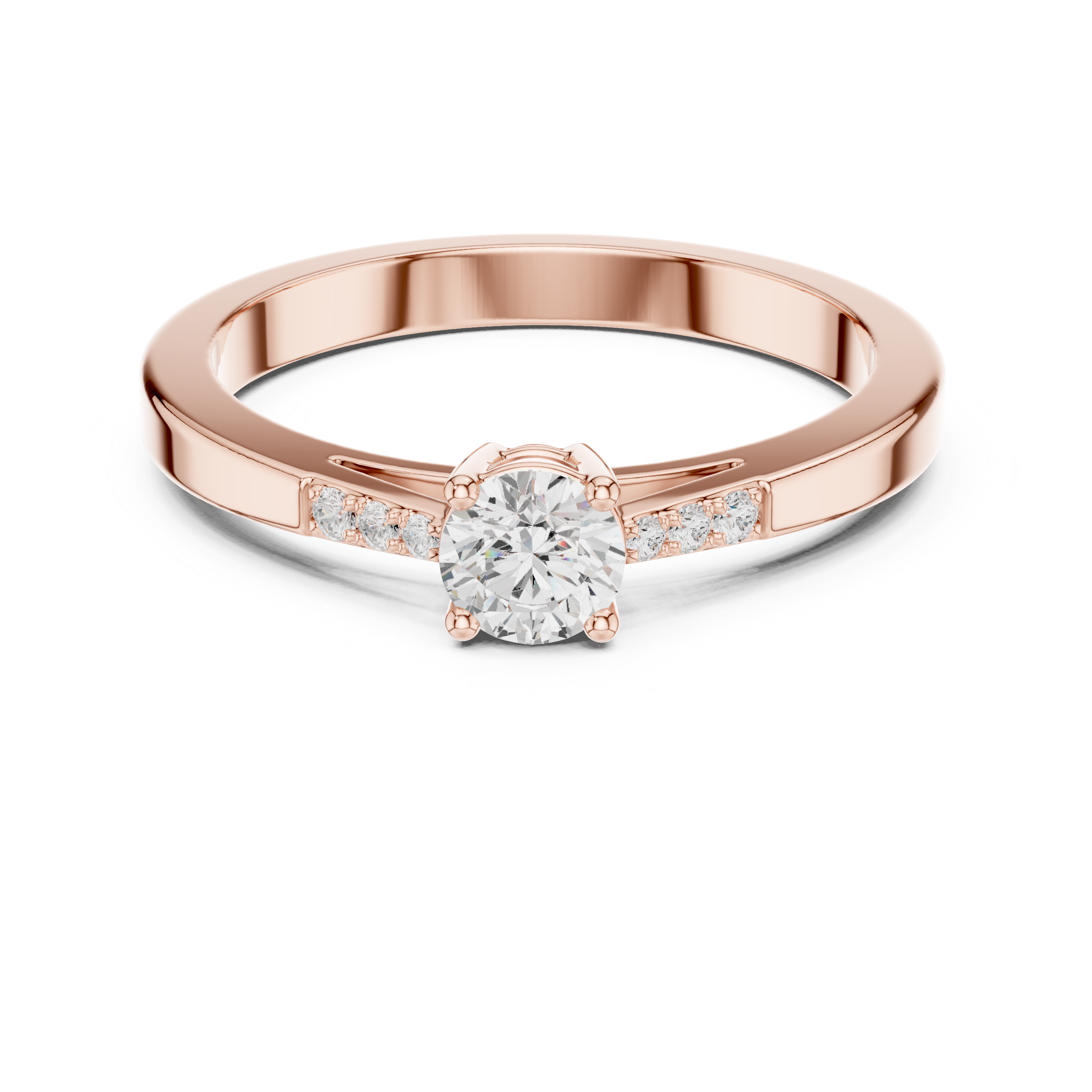 Rustic Aura Lab Grown Diamond Ring