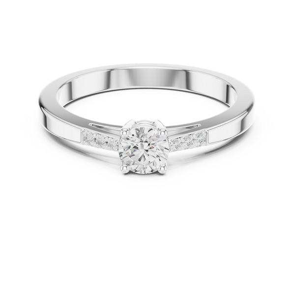 Rustic Aura Lab Grown Diamond Ring