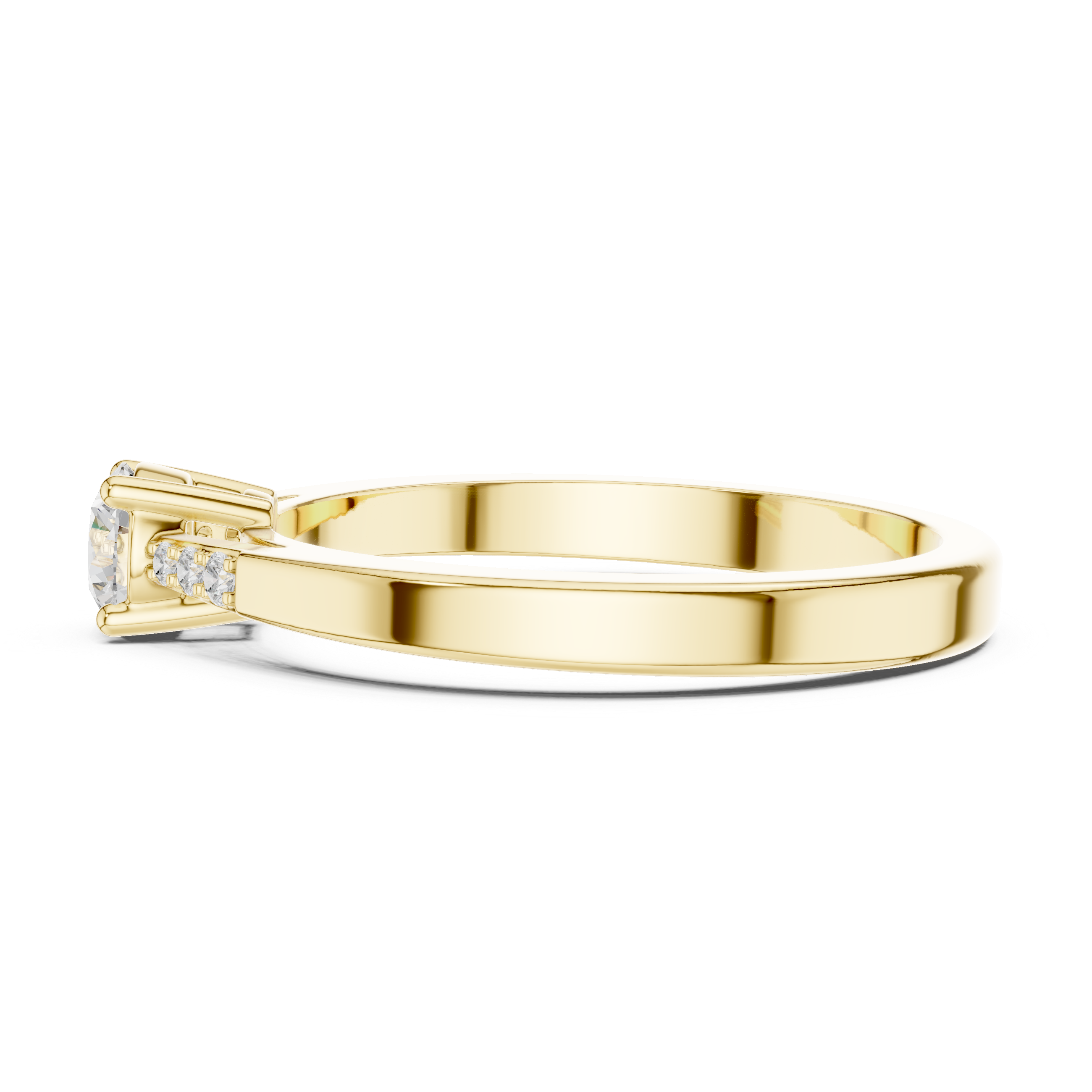 Rustic Aura Lab Grown Diamond Ring