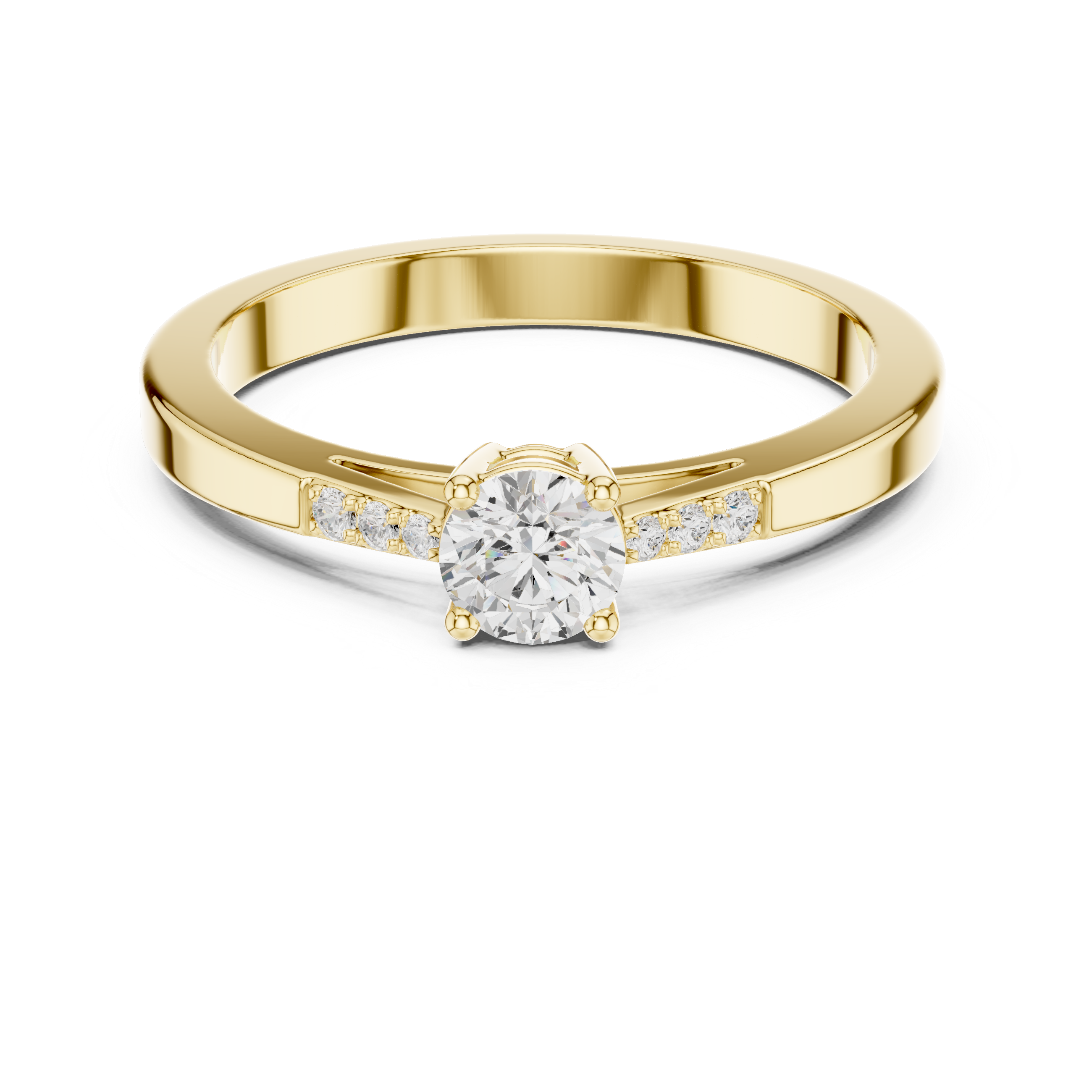 Rustic Aura Lab Grown Diamond Ring