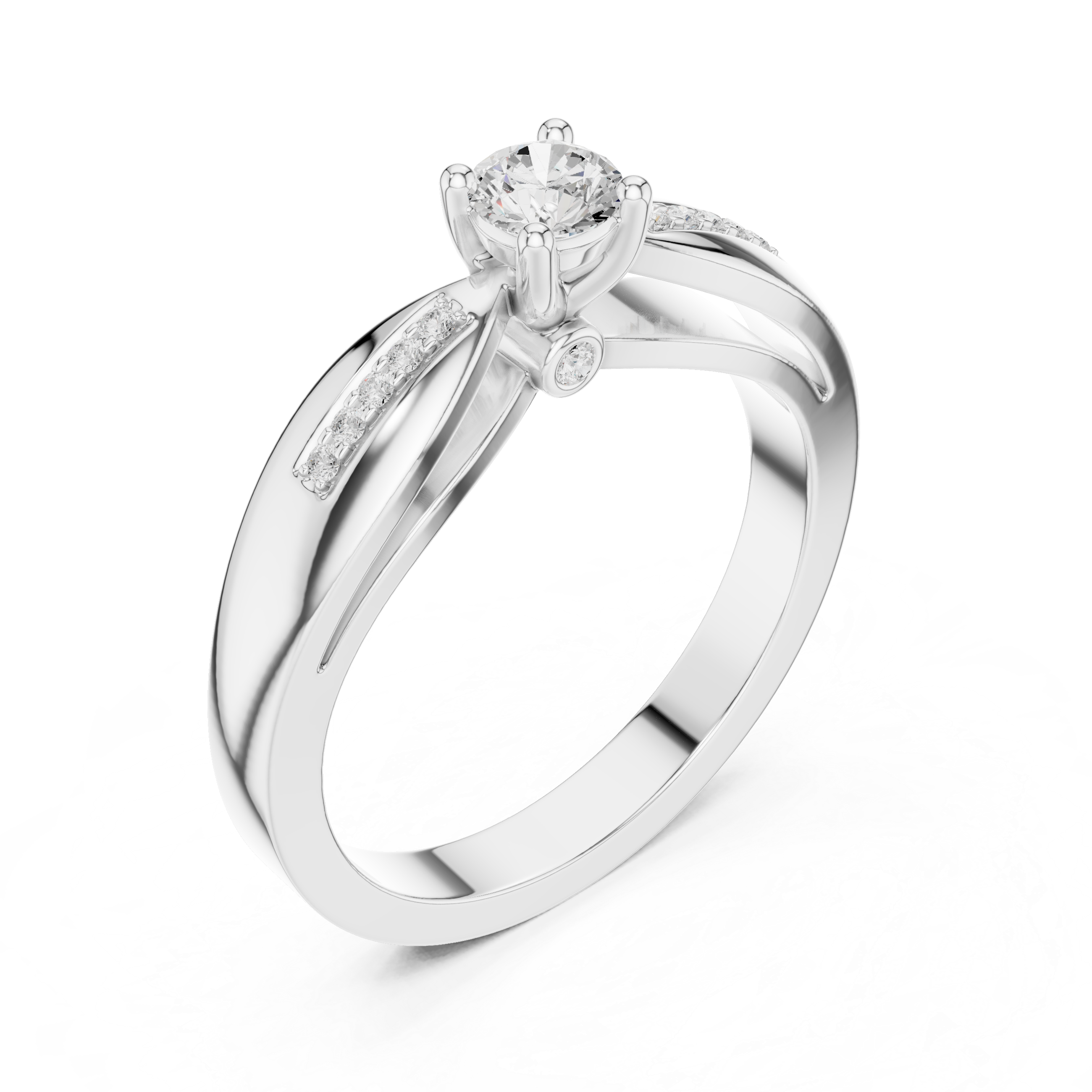 Orchid Haven Lab Grown Diamond Ring