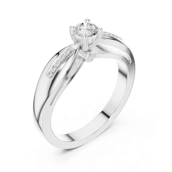 Orchid Haven Lab Grown Diamond Ring