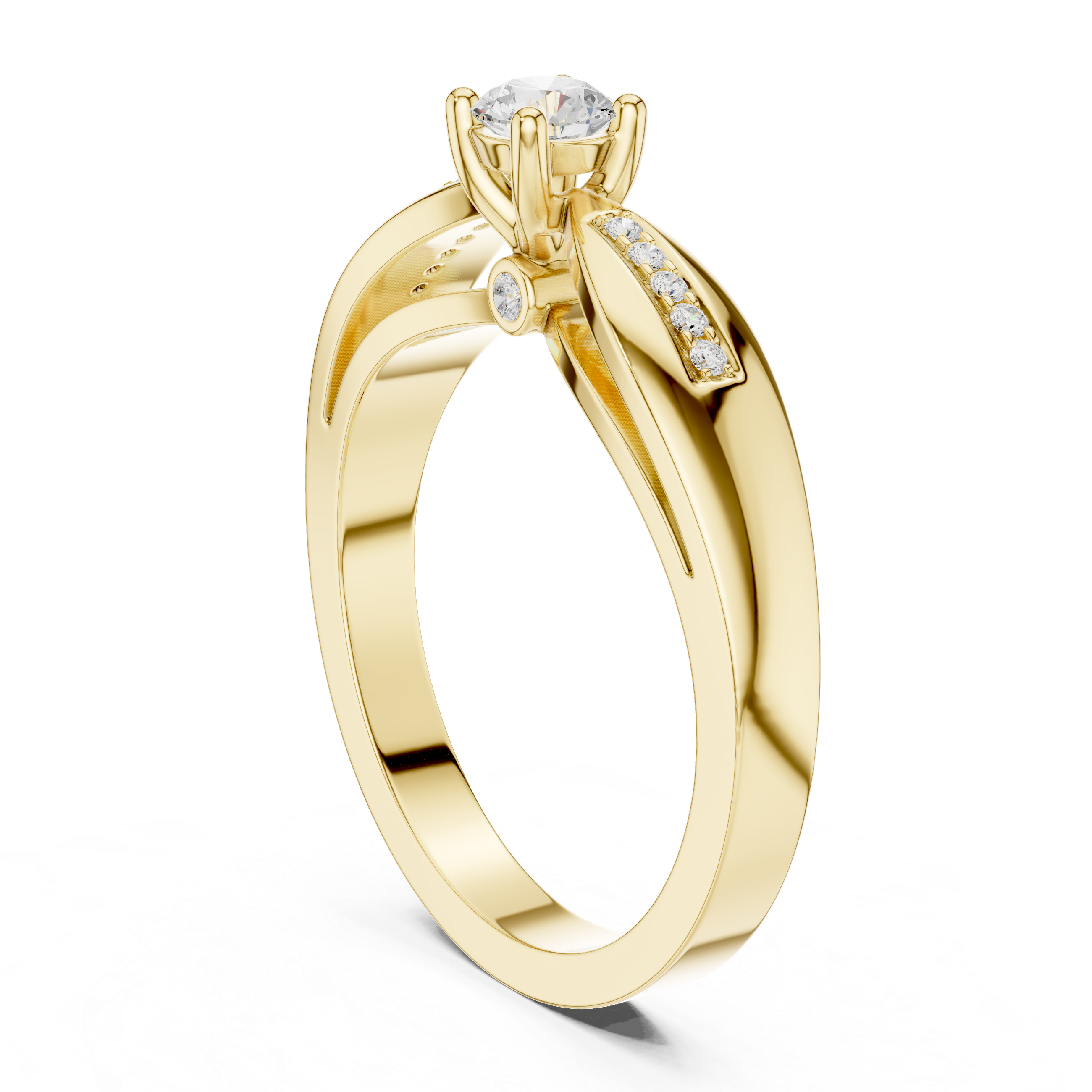 Orchid Haven Lab Grown Diamond Ring