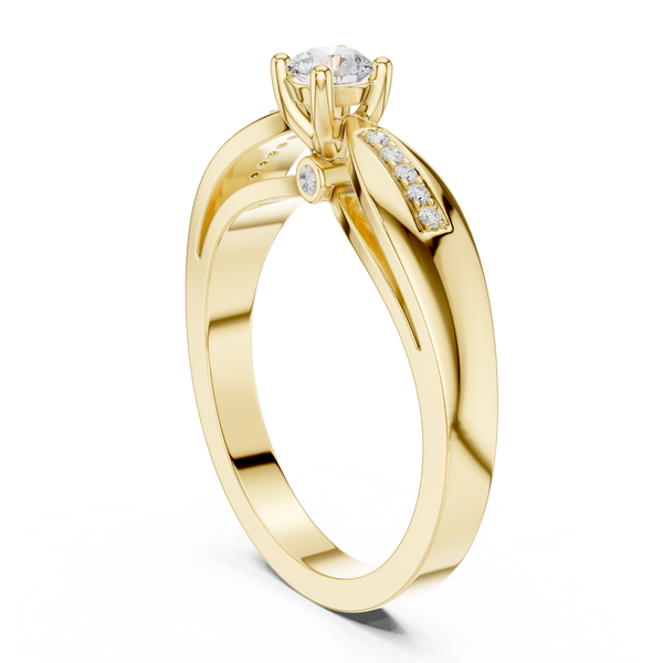 Orchid Haven Lab Grown Diamond Ring
