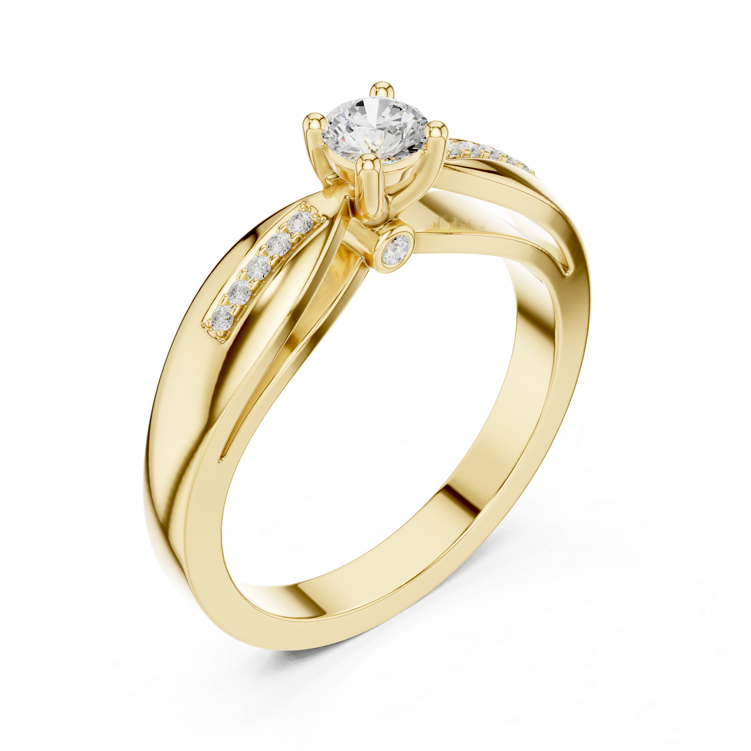 Orchid Haven Lab Grown Diamond Ring
