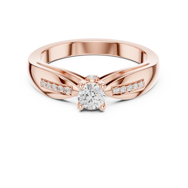 Orchid Haven Lab Grown Diamond Ring