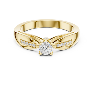 Orchid Haven Lab Grown Diamond Ring