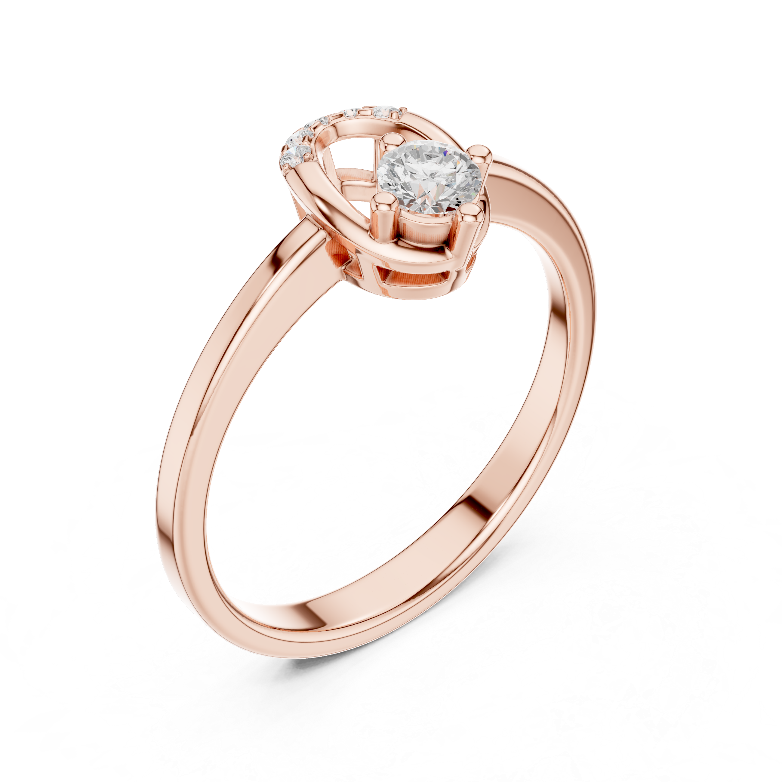 Solar Crest Lab Grown Diamond Ring