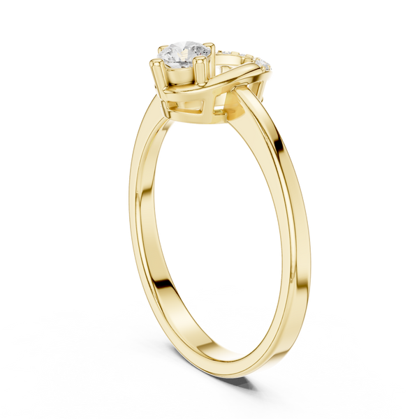 Solar Crest Lab Grown Diamond Ring