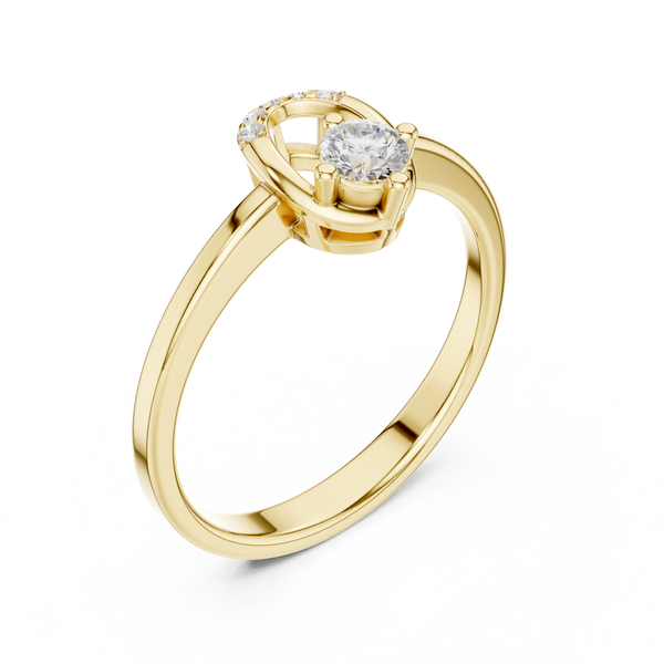 Solar Crest Lab Grown Diamond Ring