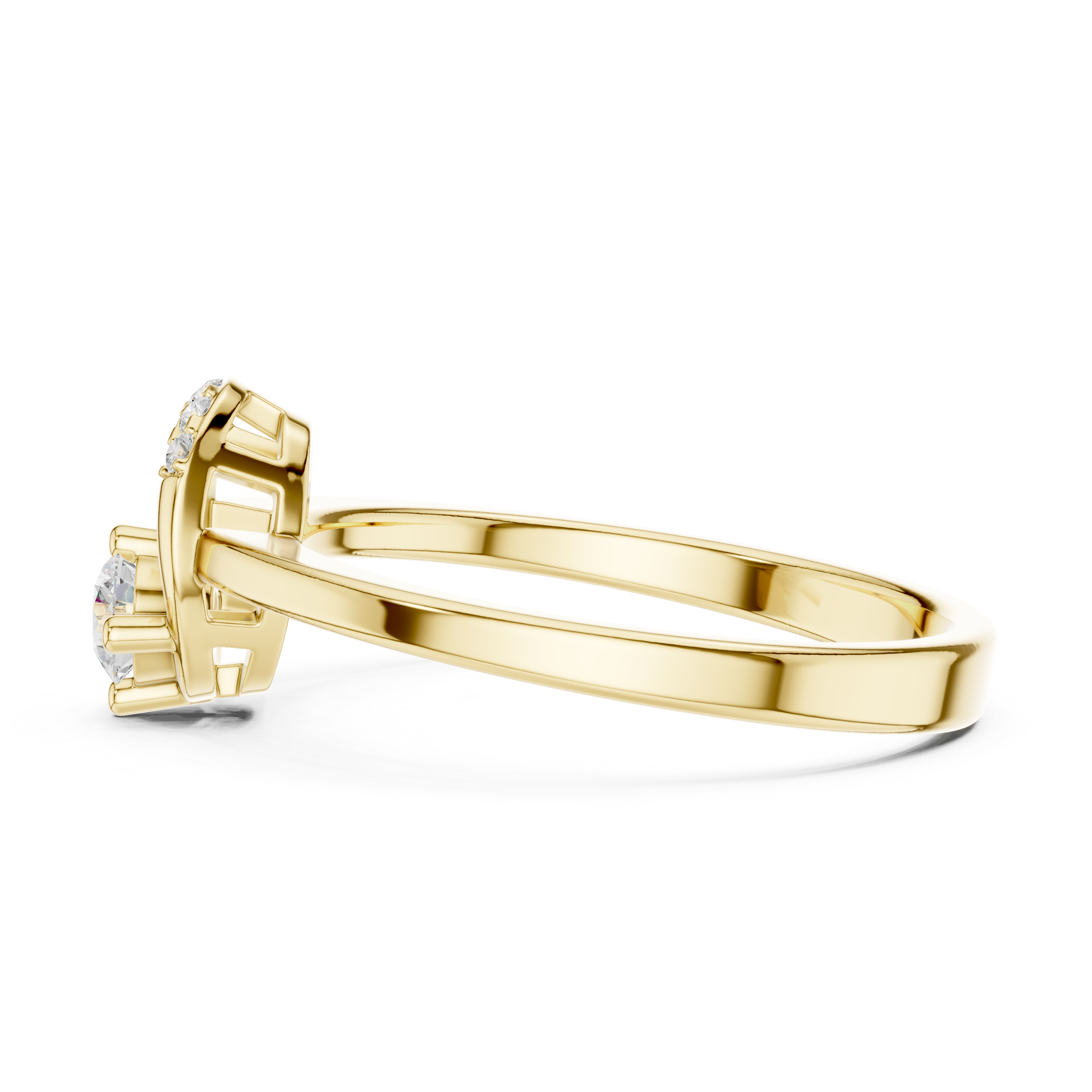 Solar Crest Lab Grown Diamond Ring