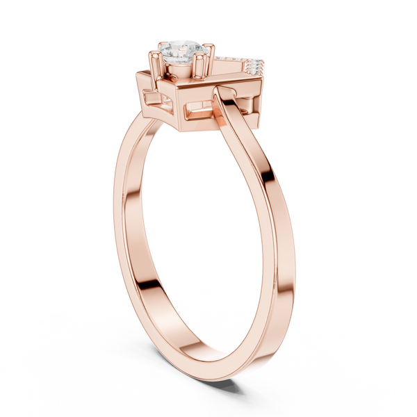 Crystal Canyon Lab Grown Diamond Ring