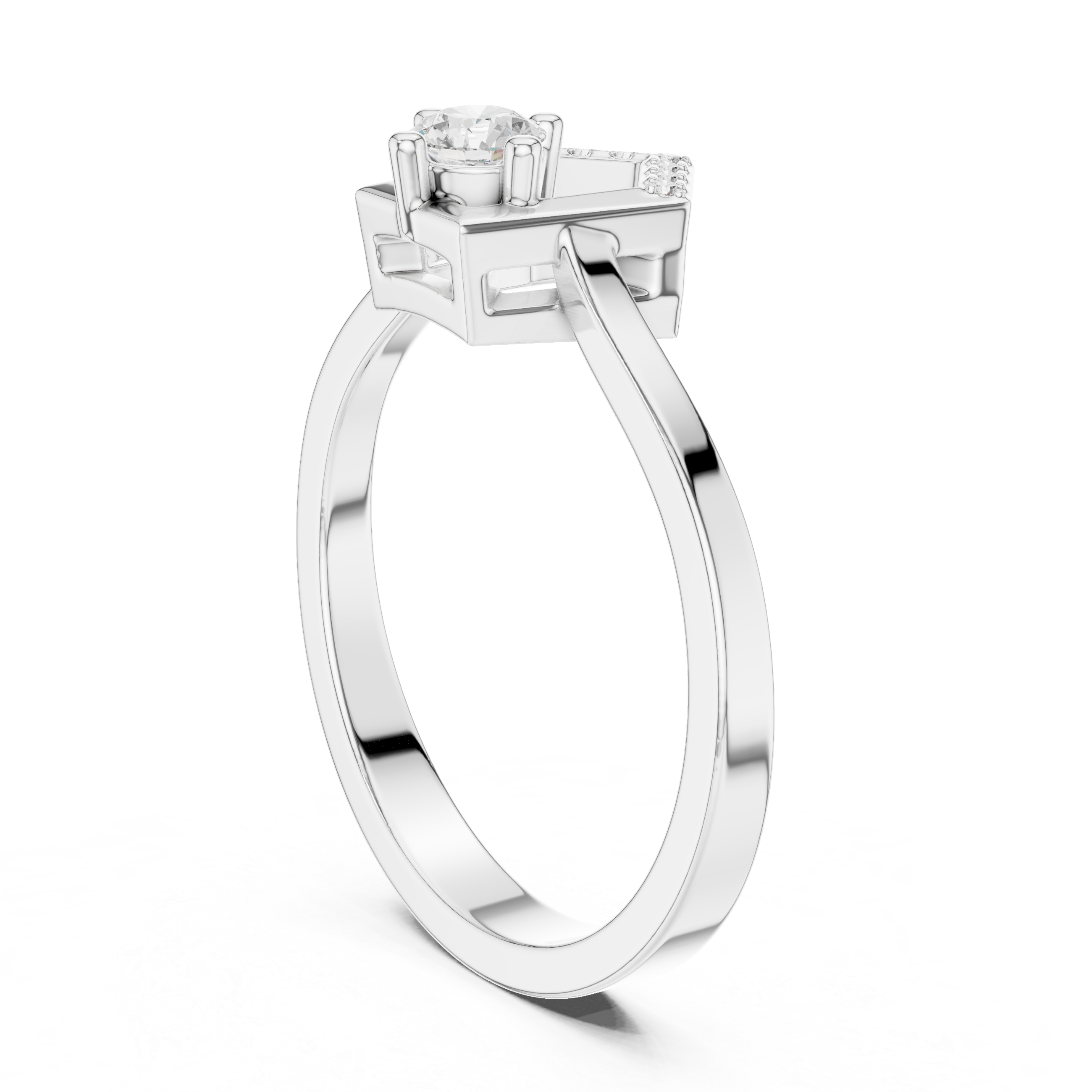 Crystal Canyon Lab Grown Diamond Ring