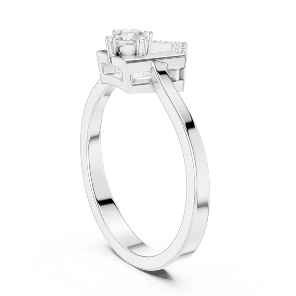 Crystal Canyon Lab Grown Diamond Ring