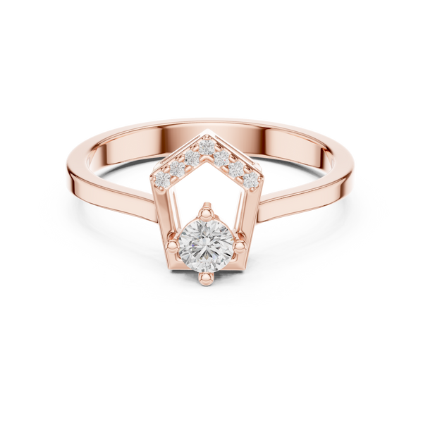 Crystal Canyon Lab Grown Diamond Ring