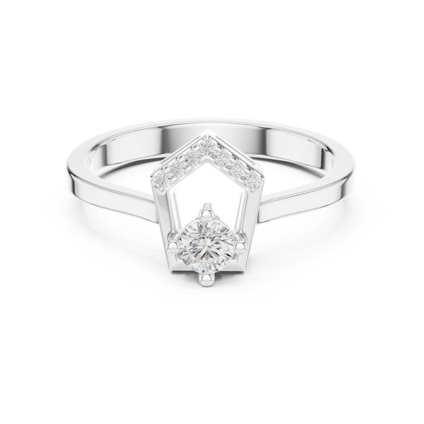 Crystal Canyon Lab Grown Diamond Ring