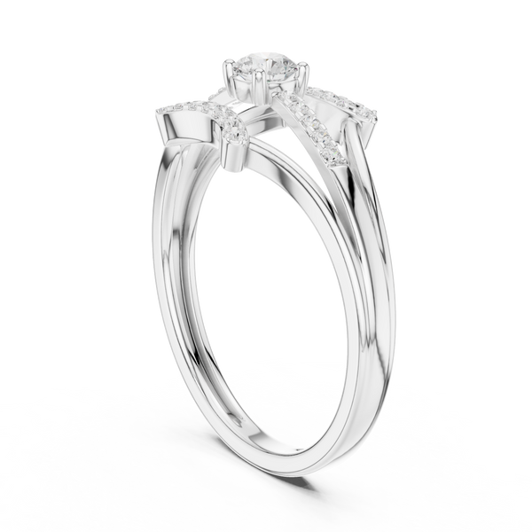 Indigo Bloom Lab Grown Diamond Ring