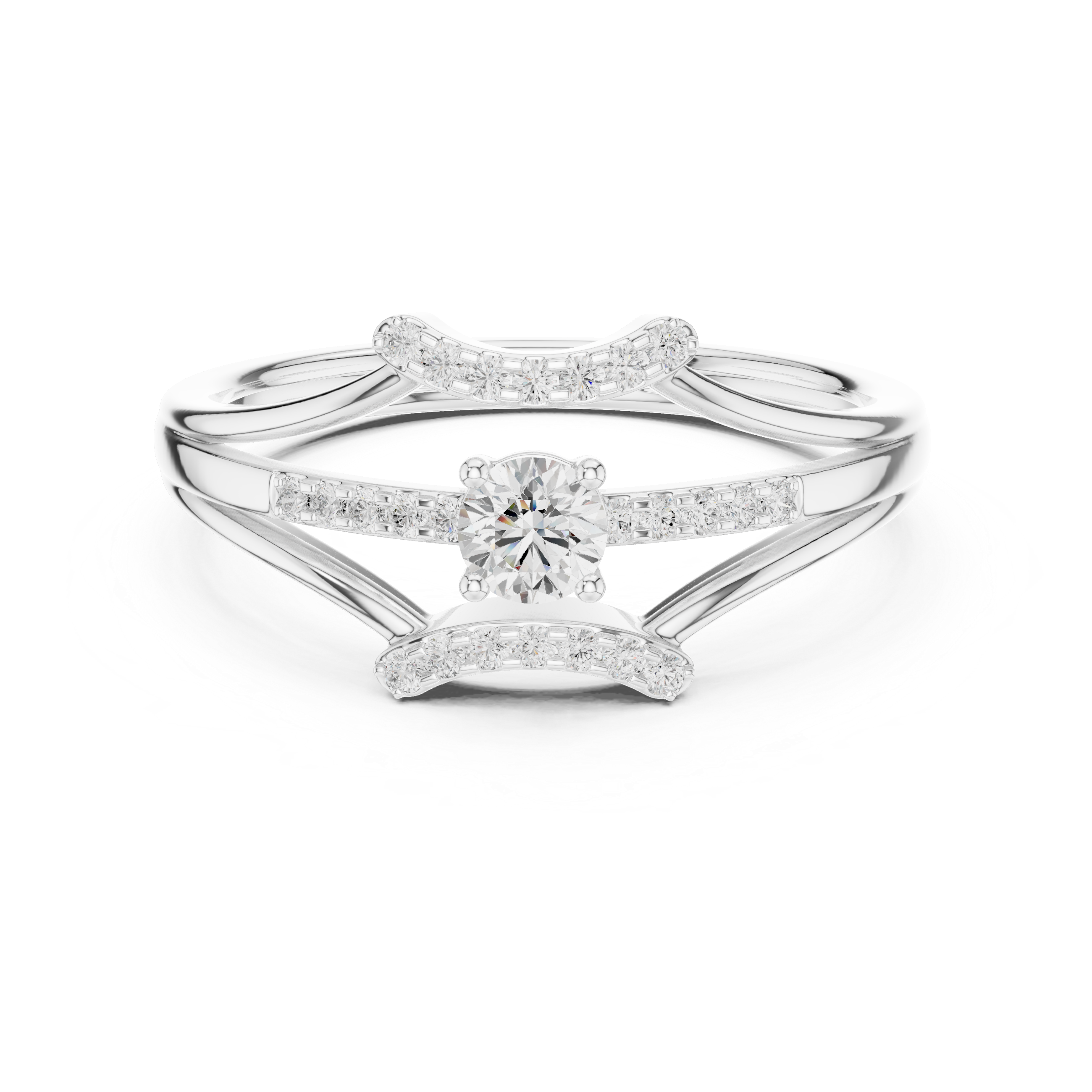 Indigo Bloom Lab Grown Diamond Ring