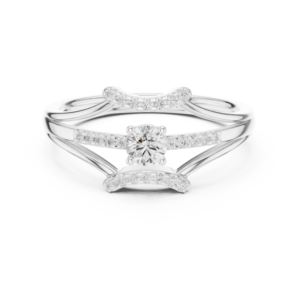 Indigo Bloom Lab Grown Diamond Ring