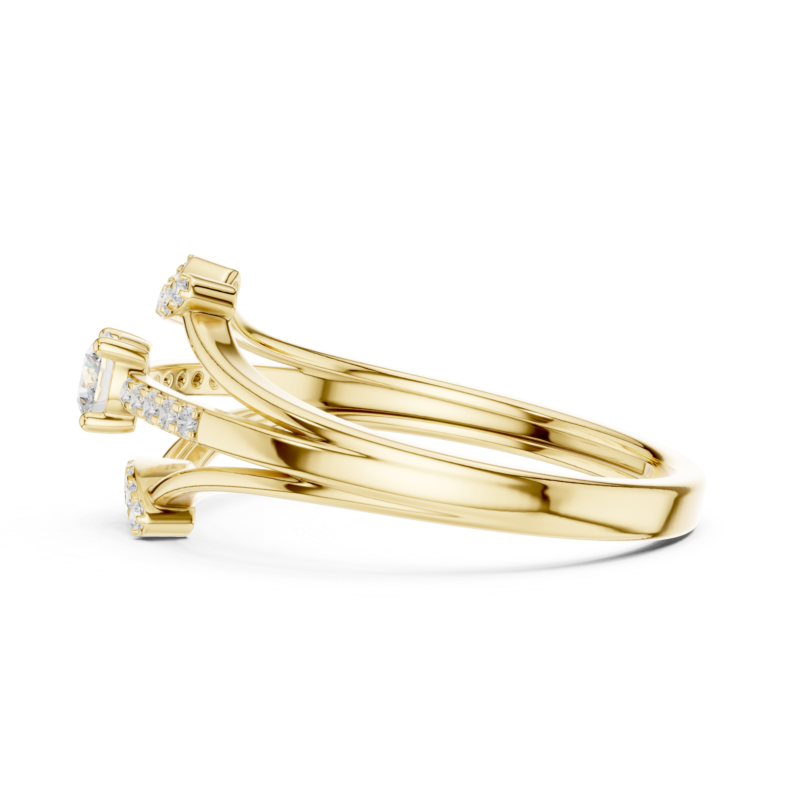 Indigo Bloom Lab Grown Diamond Ring