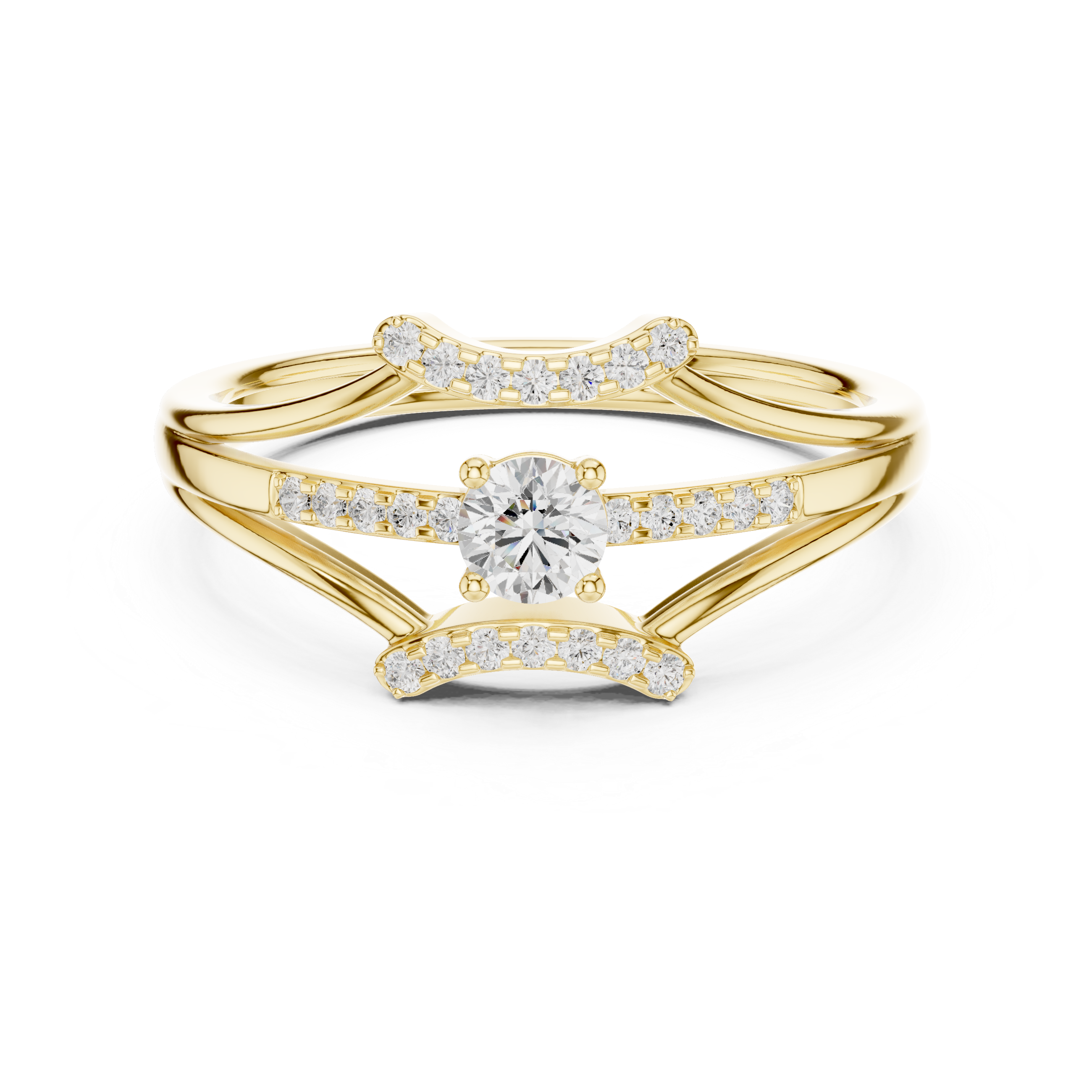 Indigo Bloom Lab Grown Diamond Ring