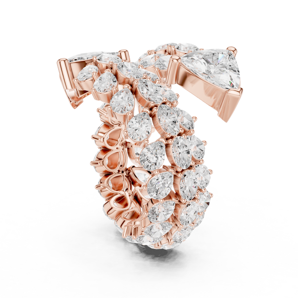 Marble Glow Lab Grown Diamond Ring