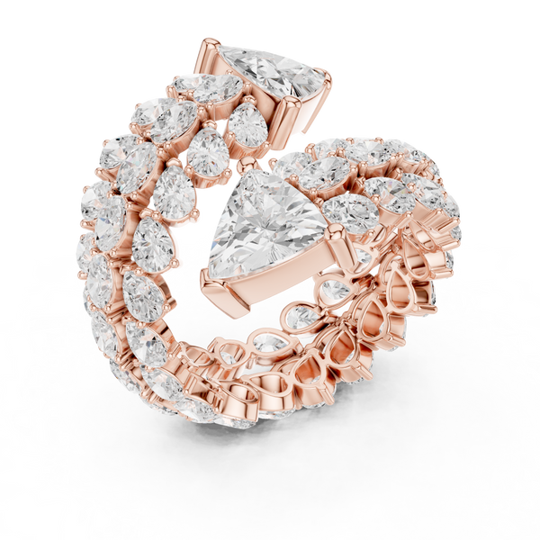 Marble Glow Lab Grown Diamond Ring