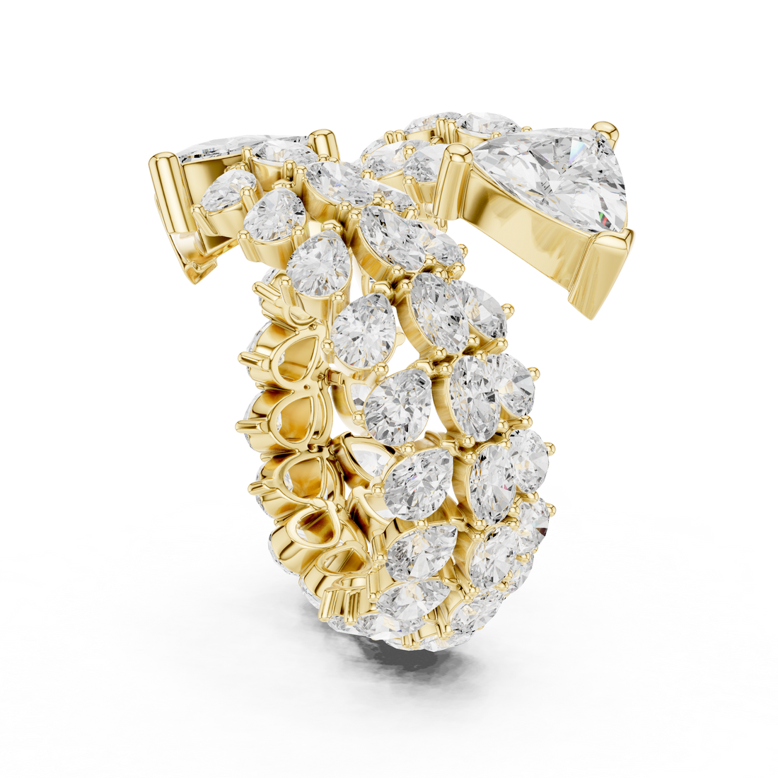 Marble Glow Lab Grown Diamond Ring