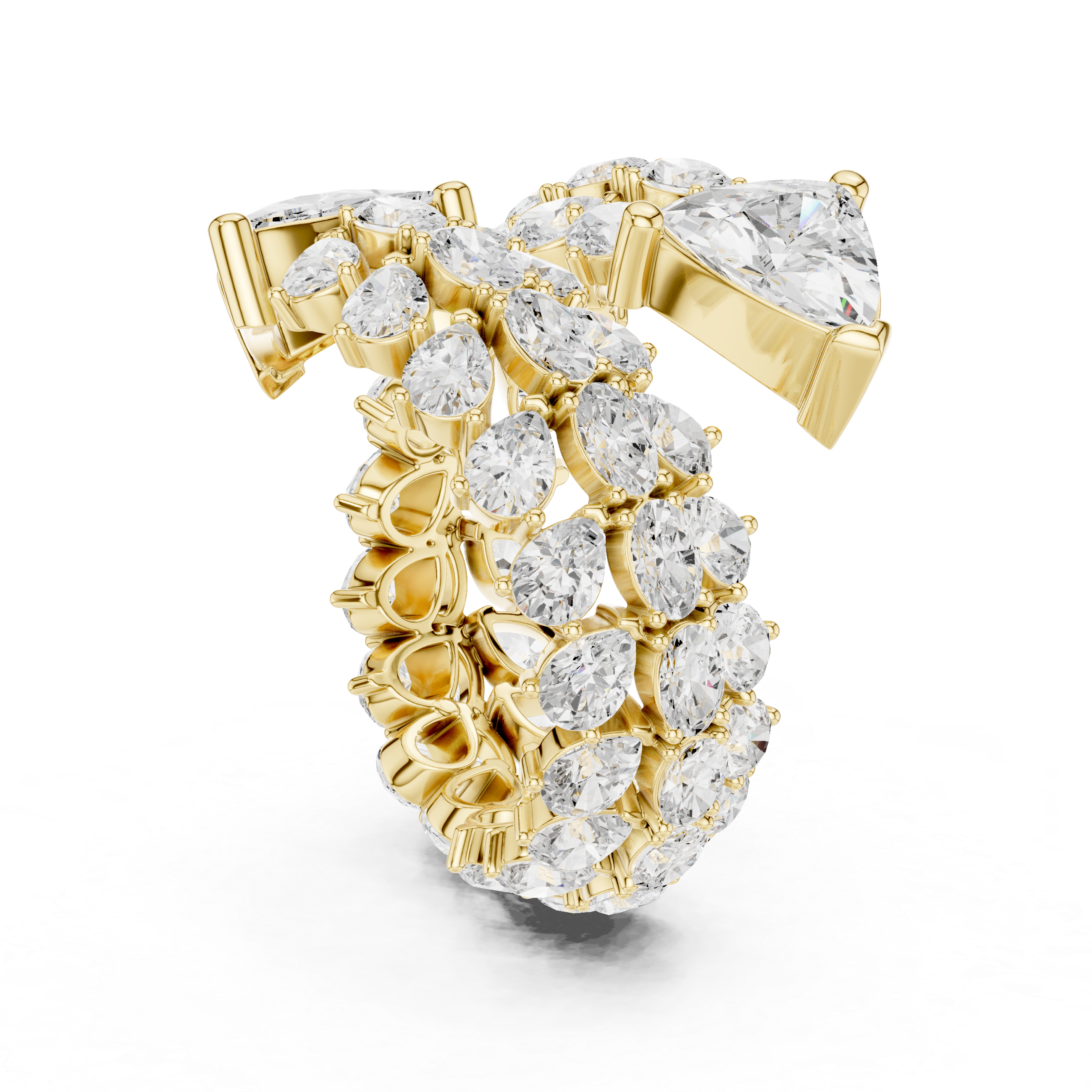 Marble Glow Lab Grown Diamond Ring