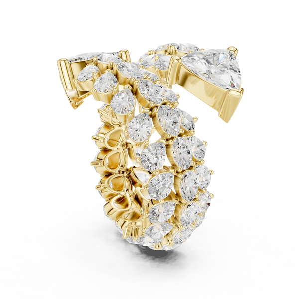 Marble Glow Lab Grown Diamond Ring
